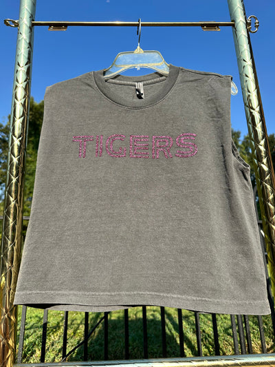 American Apparel Tank TIGERS Bold Text