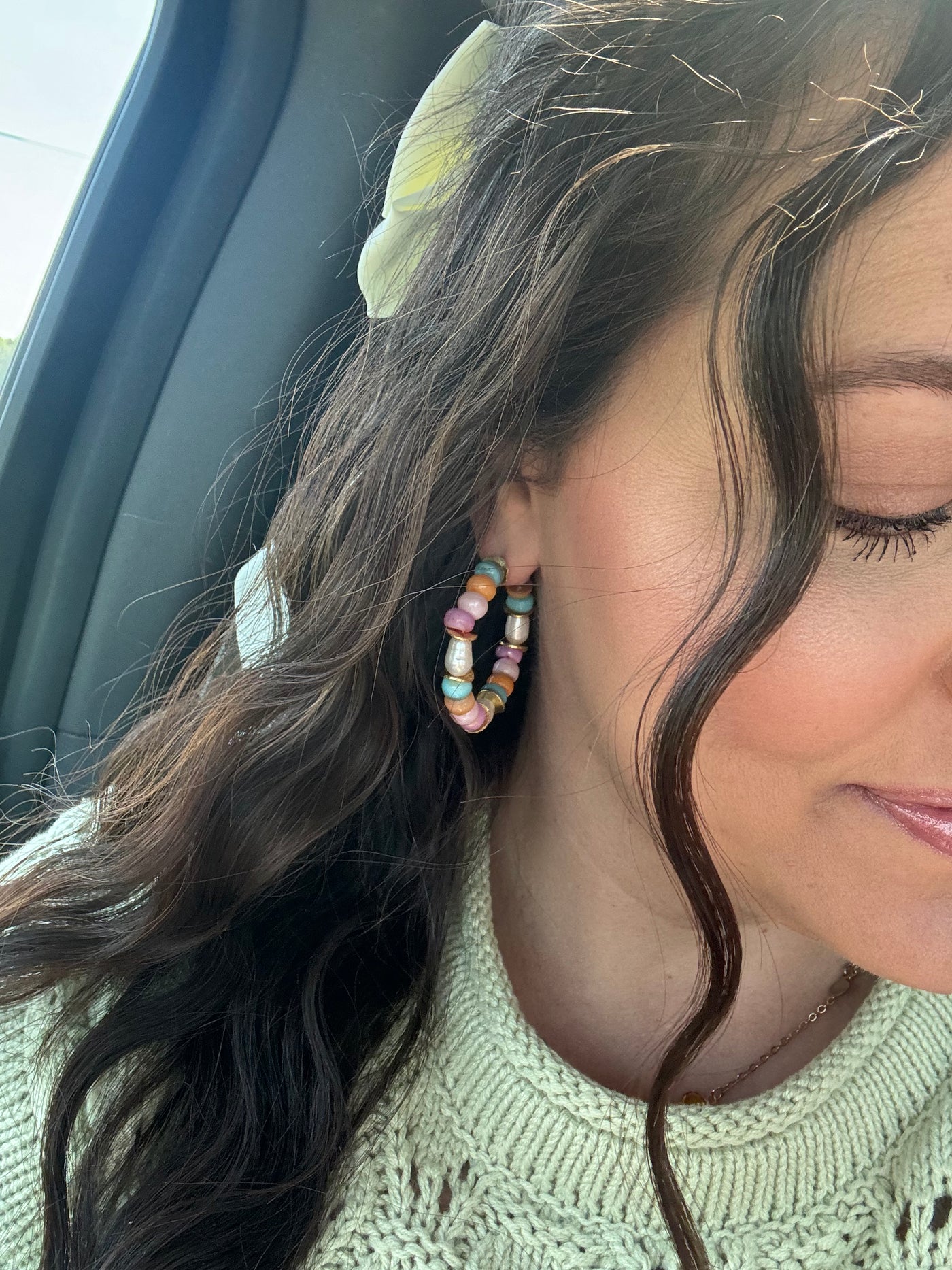 Rainbow Haze Earrings