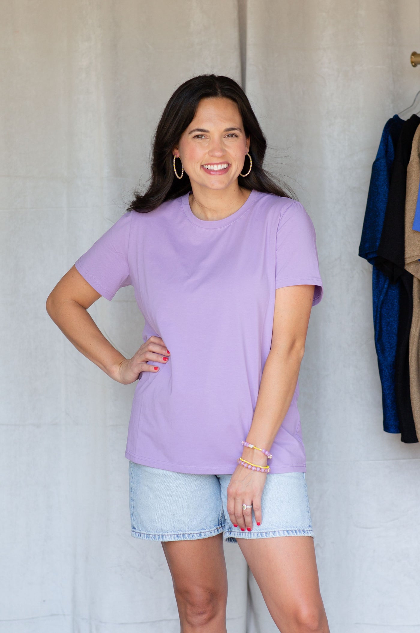 Classic SoSis Signature Tee (lilac)