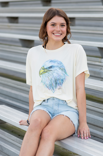 Where the Eagles At? Local Love Tee (extended size) - SoSis