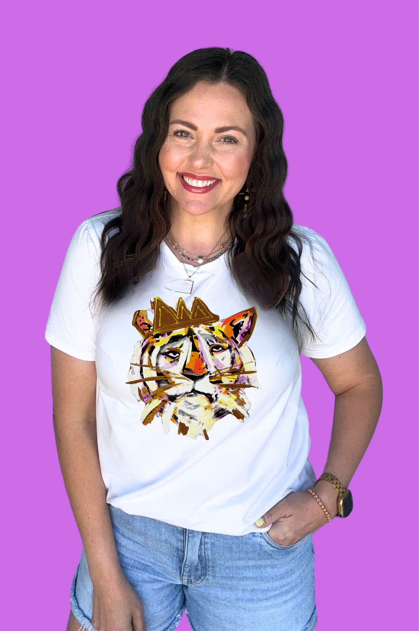 Allison Dillard 'Tiger King' SoSis Classic Signature Tee