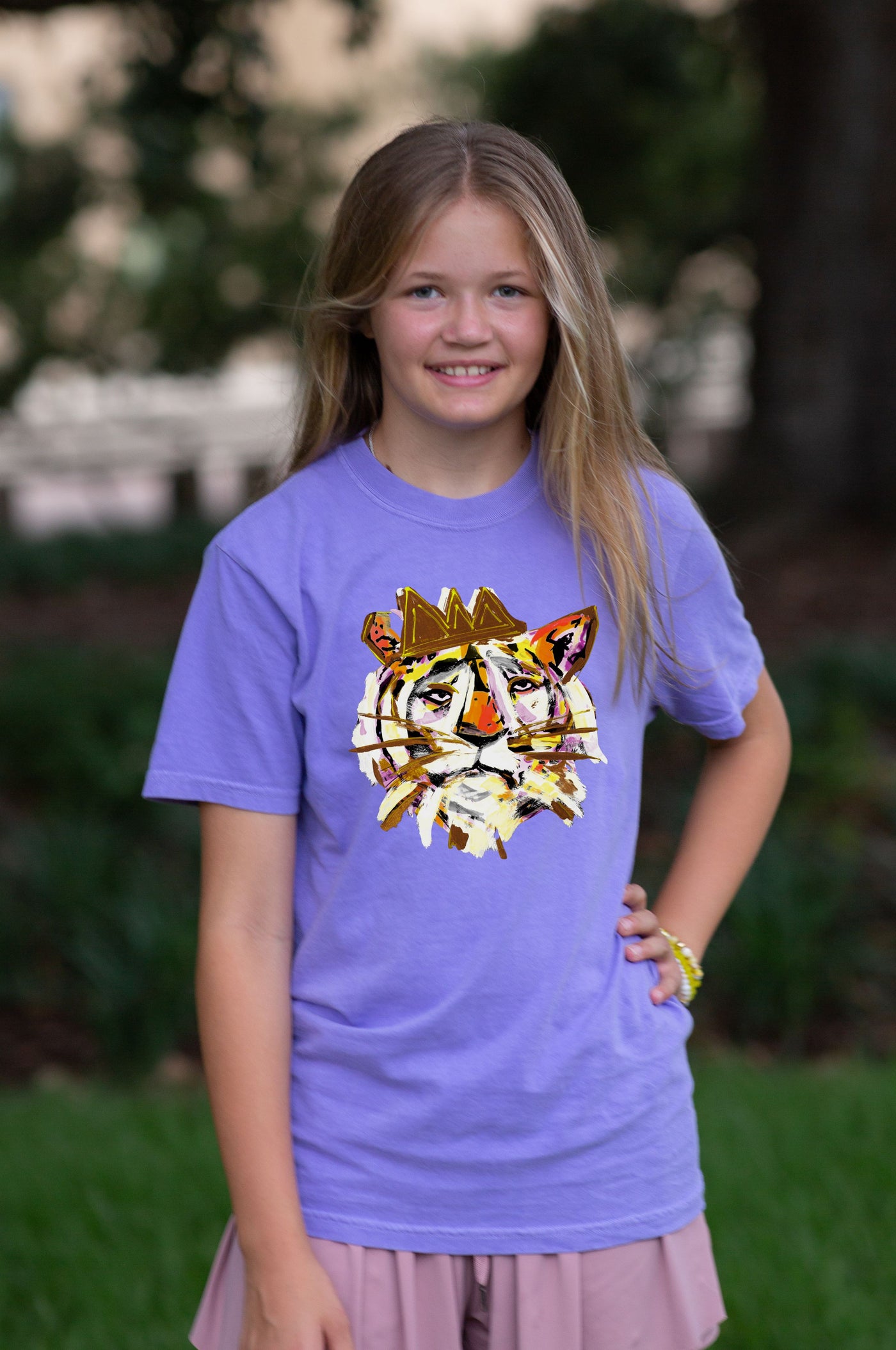 Allison Dillard 'Tiger King' Comfort Colors Youth T-Shirt