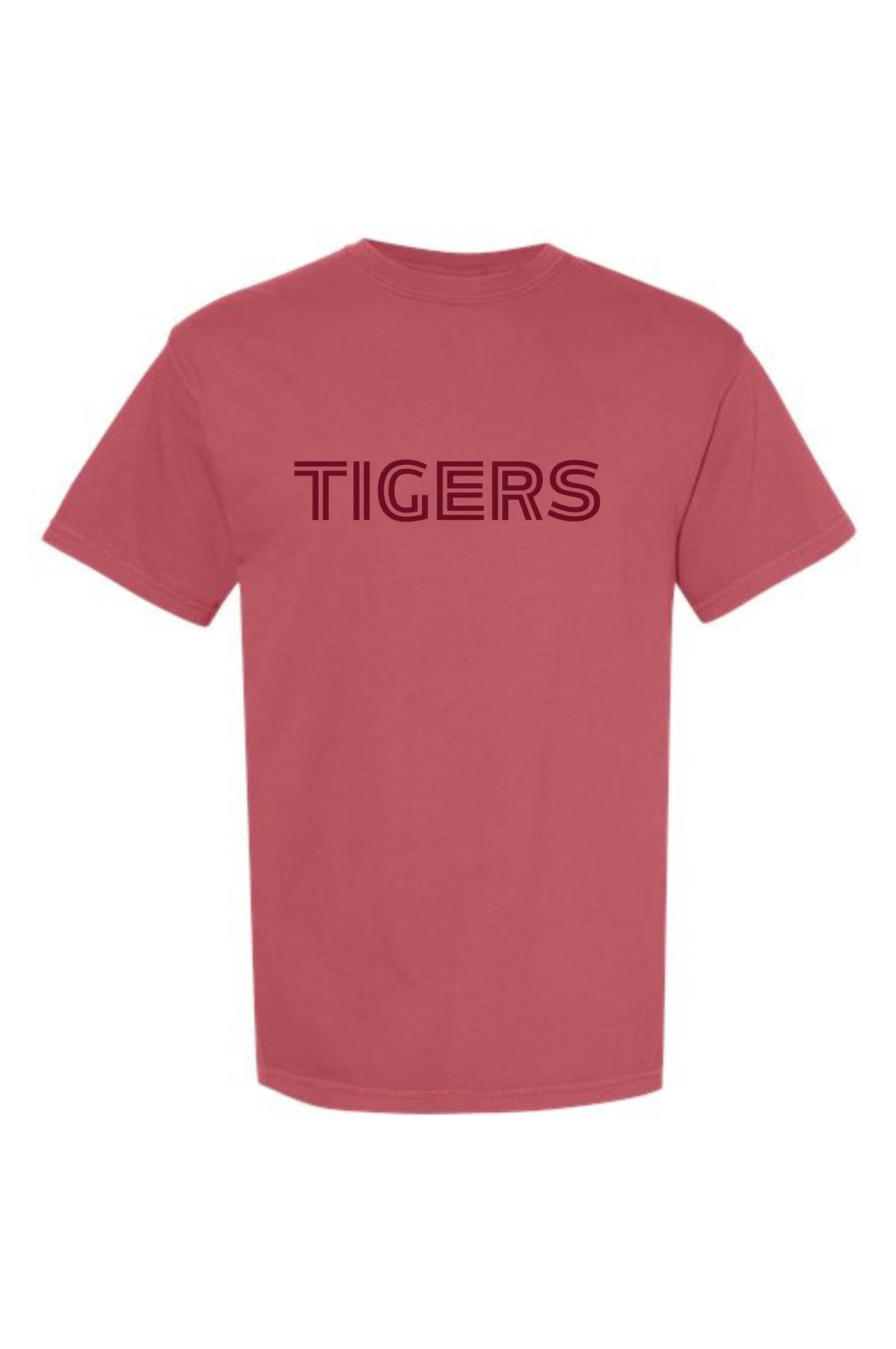 Comfort Colors TIGERS bold text