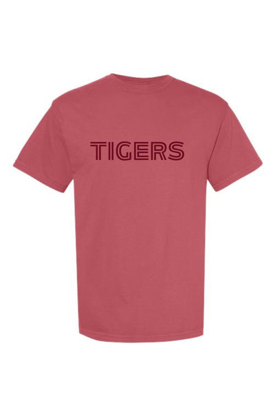 Comfort Colors TIGERS bold text