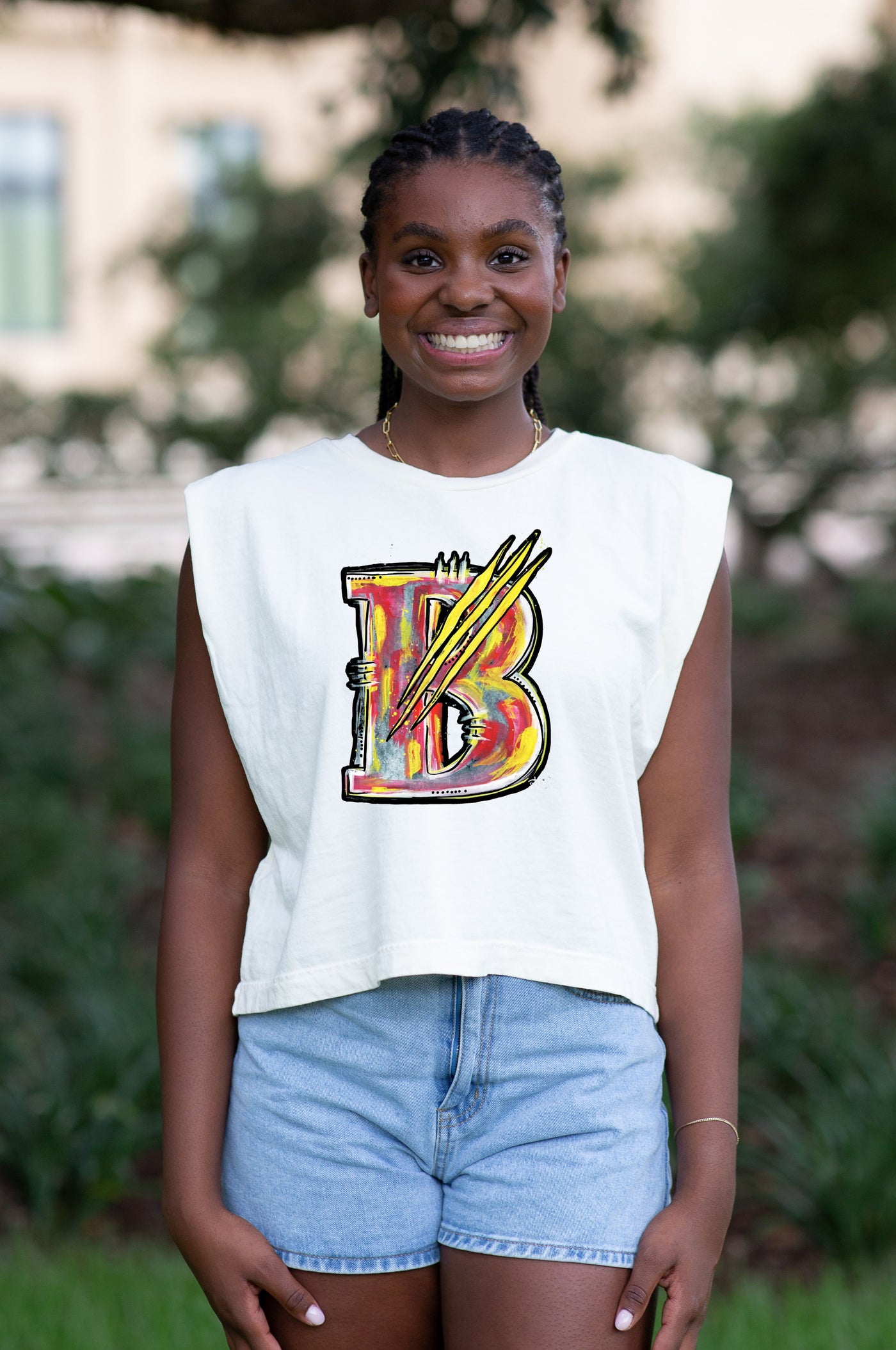American Apparel  'B' Mascot  Tank