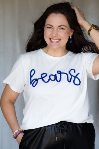 SoSis Classic Signature Tinsel Script LIONS tee (PRE-ORDER)
