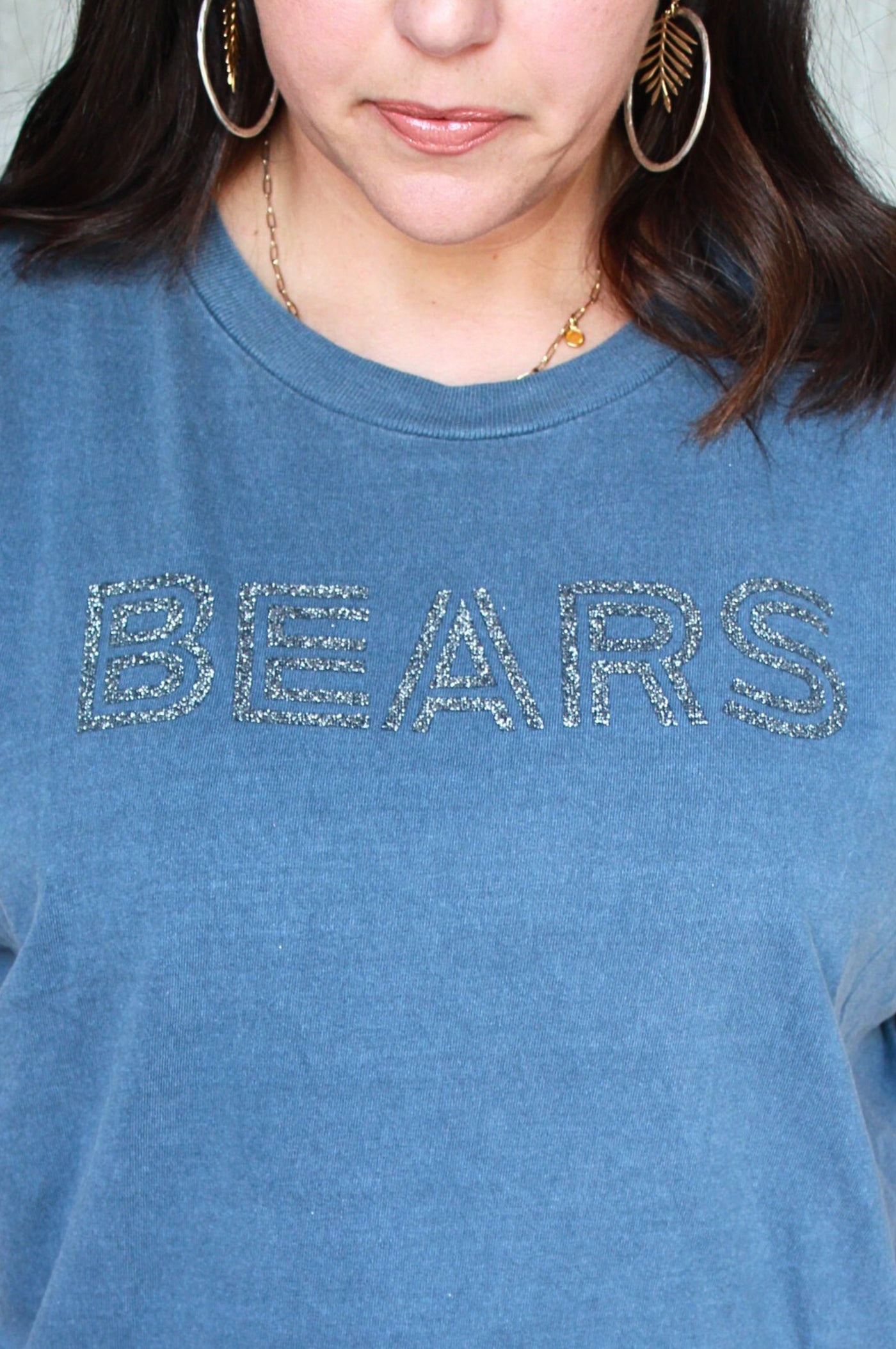 American Apparel Tank BEARS (silver) Bold Text