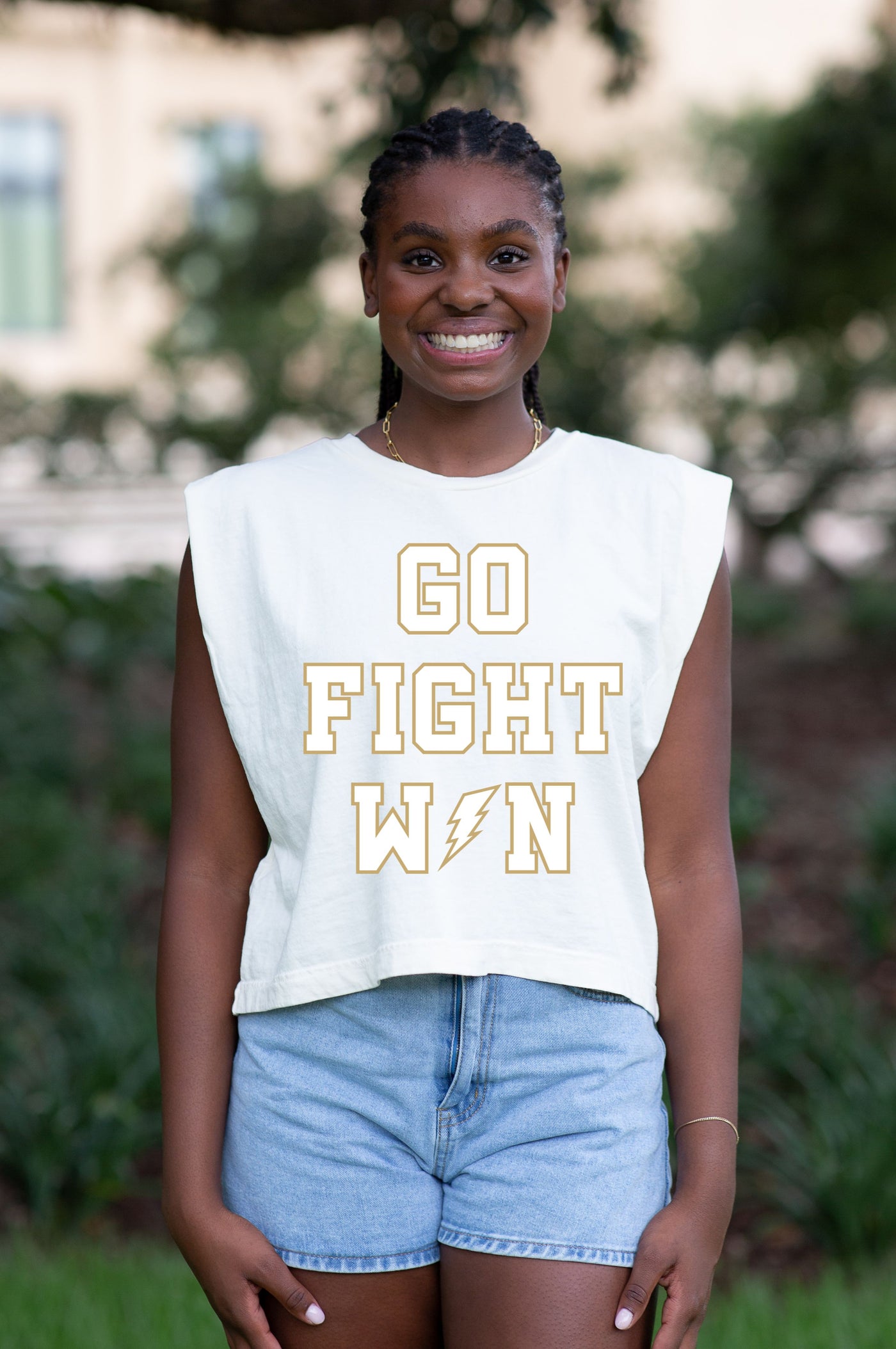GO FIGHT WIN American Apparel Tank