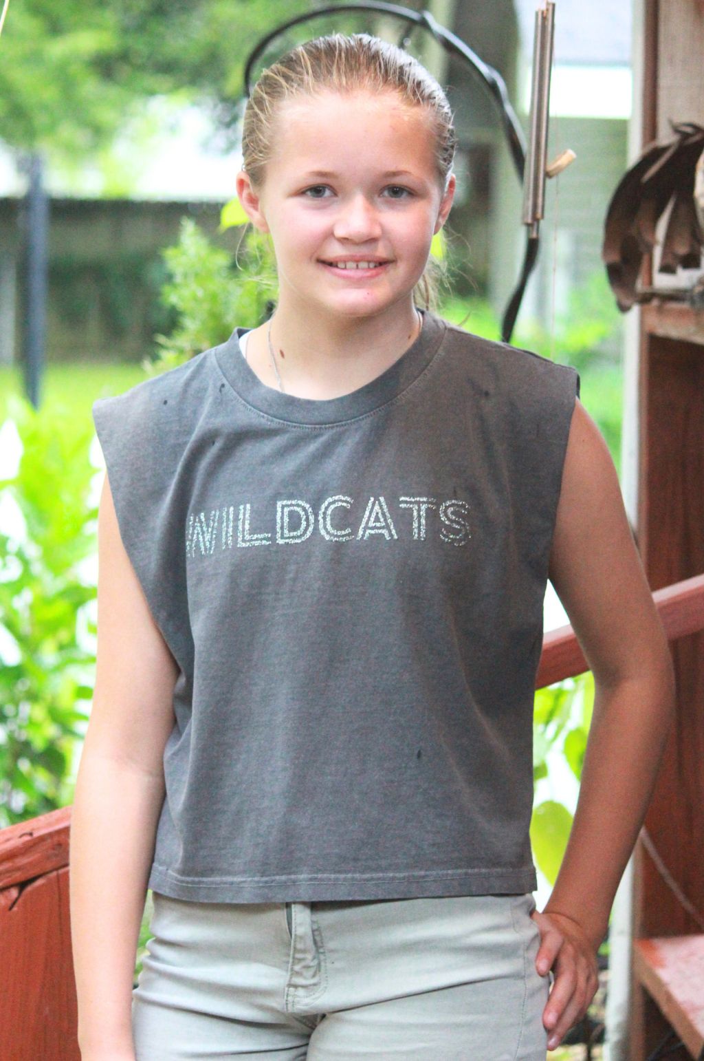 American Apparel Tank WILDCATS Bold Text