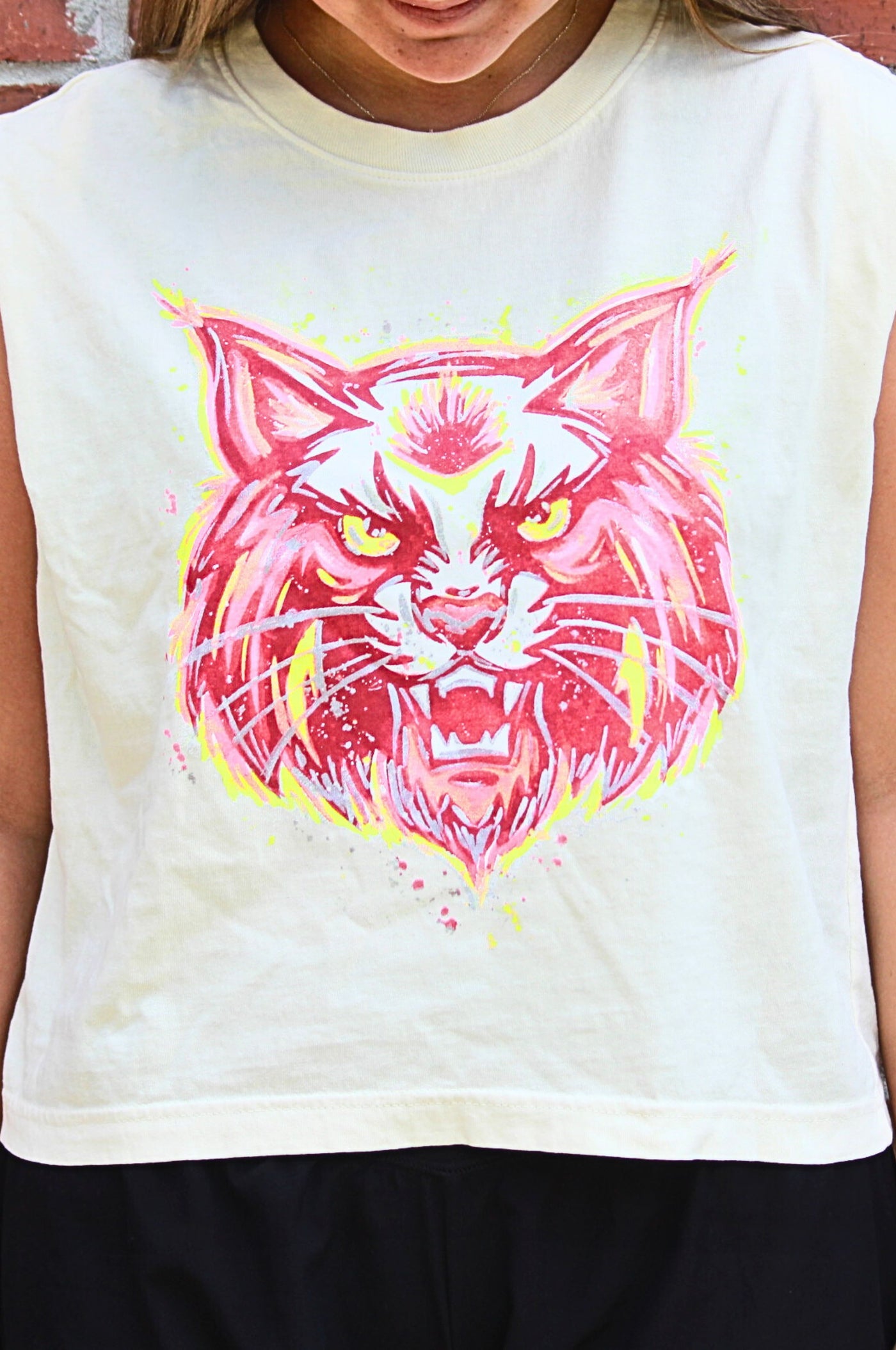 American Apparel Tank Wildcat Mascot