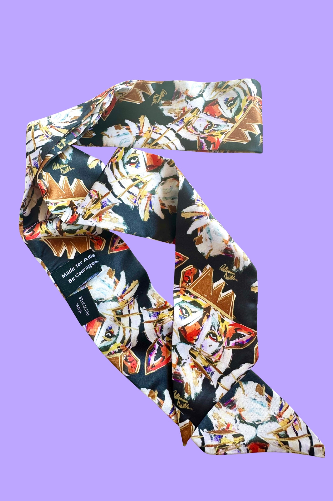 Allison Dillard Tiger King Twilly Scarf