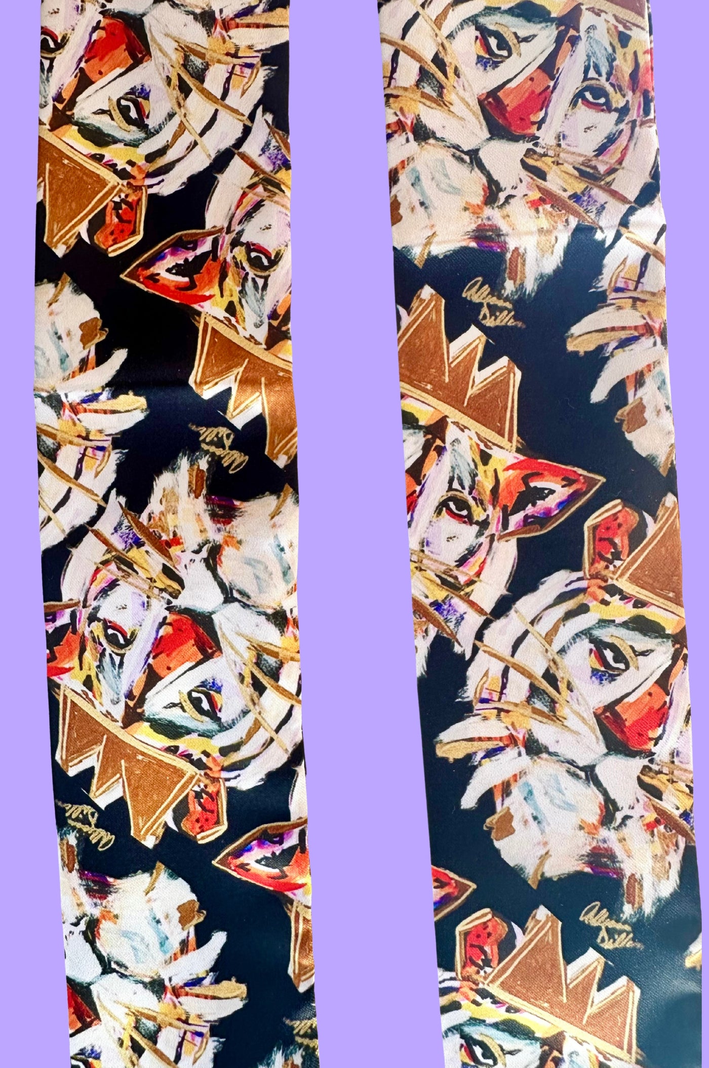 Allison Dillard Tiger King Twilly Scarf