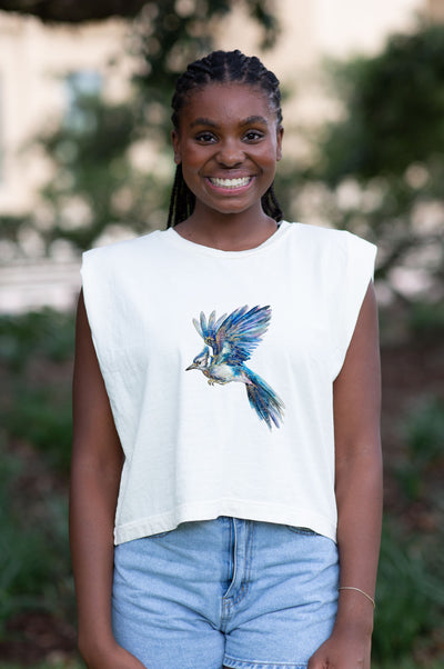 American Apparel  Bluejay Mascot  Tank
