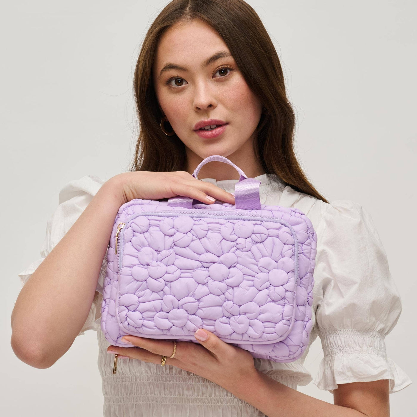 Petal Plush Nylon Travel Organizer