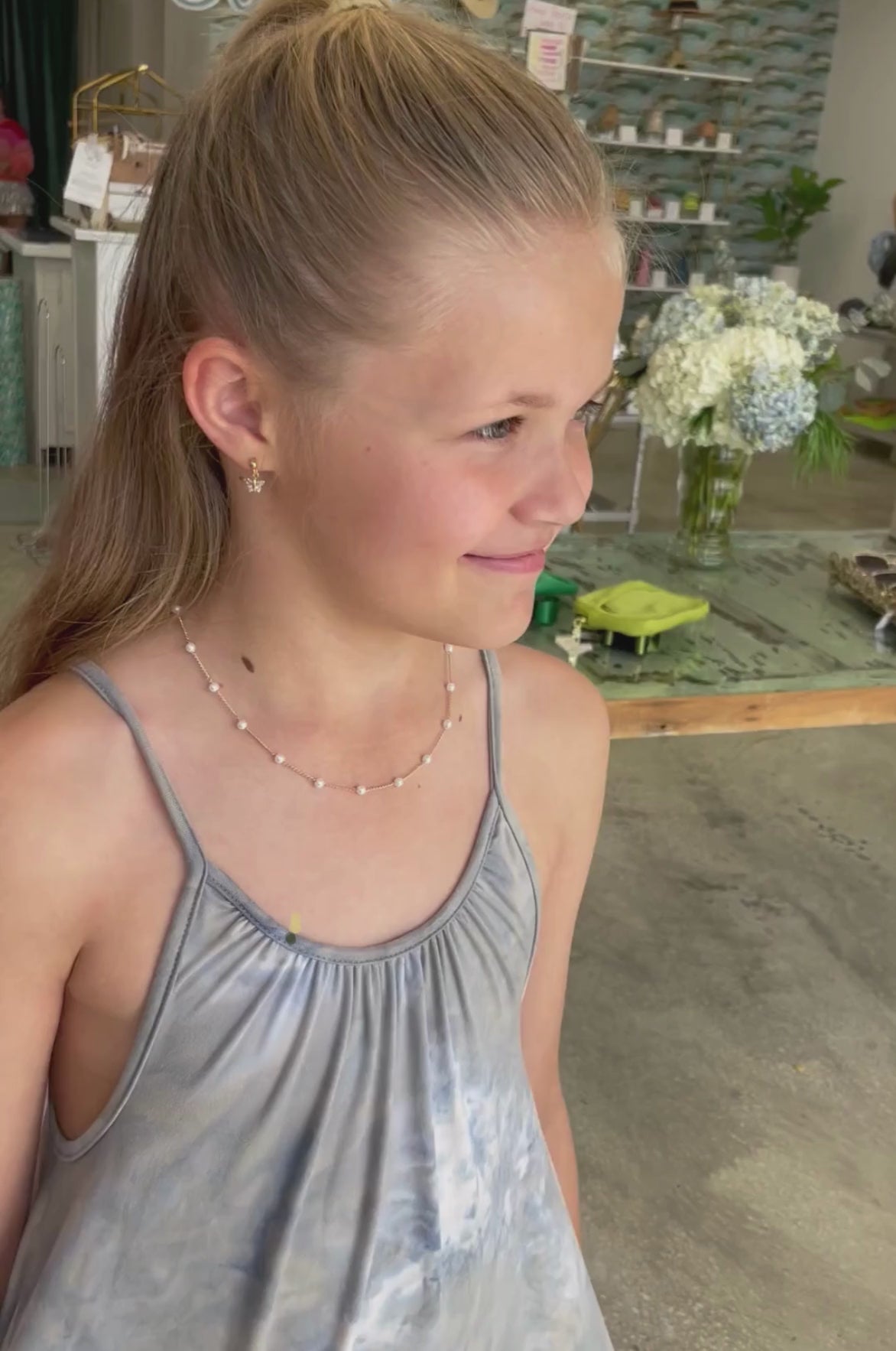 Butterfly 'Gracie' Earrings by Annie Claire Designs