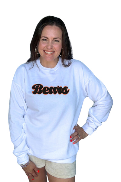 Retro Bears Black Sweatshirt (PRE-ORDER)