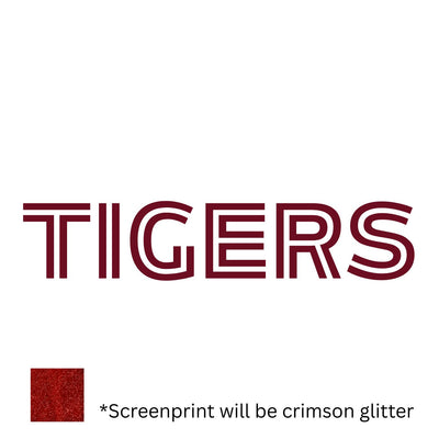 American Apparel Tank TIGERS Bold Text