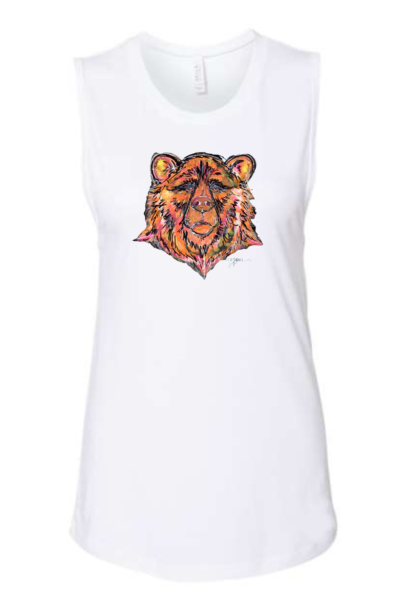 School Spirit Bear Orange TANK (PRE-ORDER)