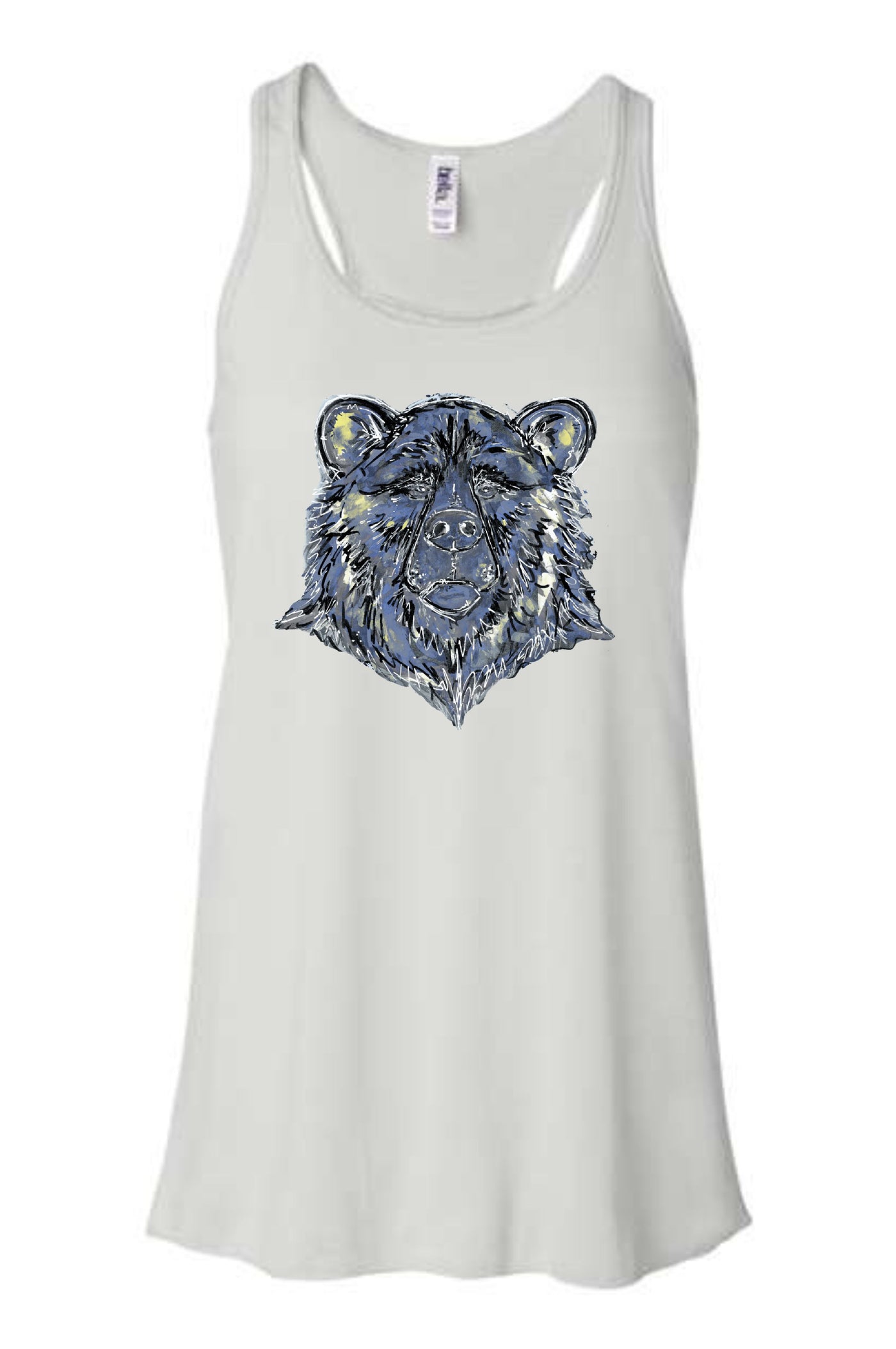 School Spirit Bear Blue TANK (PRE-ORDER)