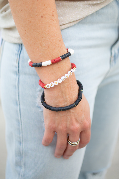 Team Spirit Bracelet Stack (Customizable) by Annie Claire Designs - SoSis