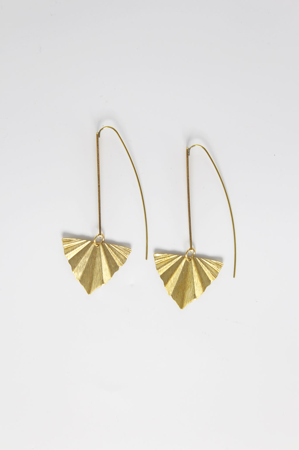 Terri V Shape Triangle Earrings by Annie Claire Designs - SoSis
