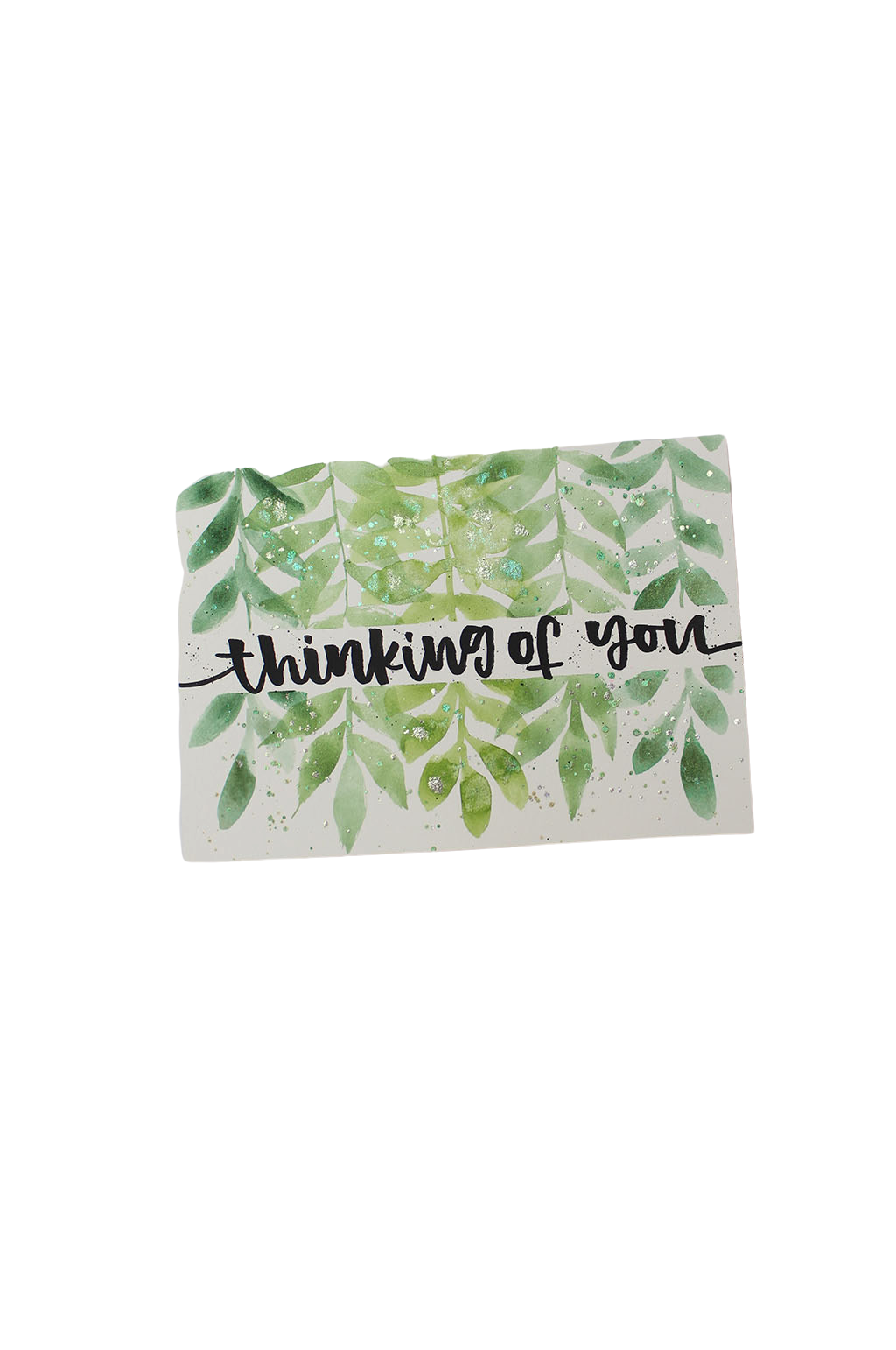 Hand painted Card by Samantha Morgan: Thinking of You - SoSis
