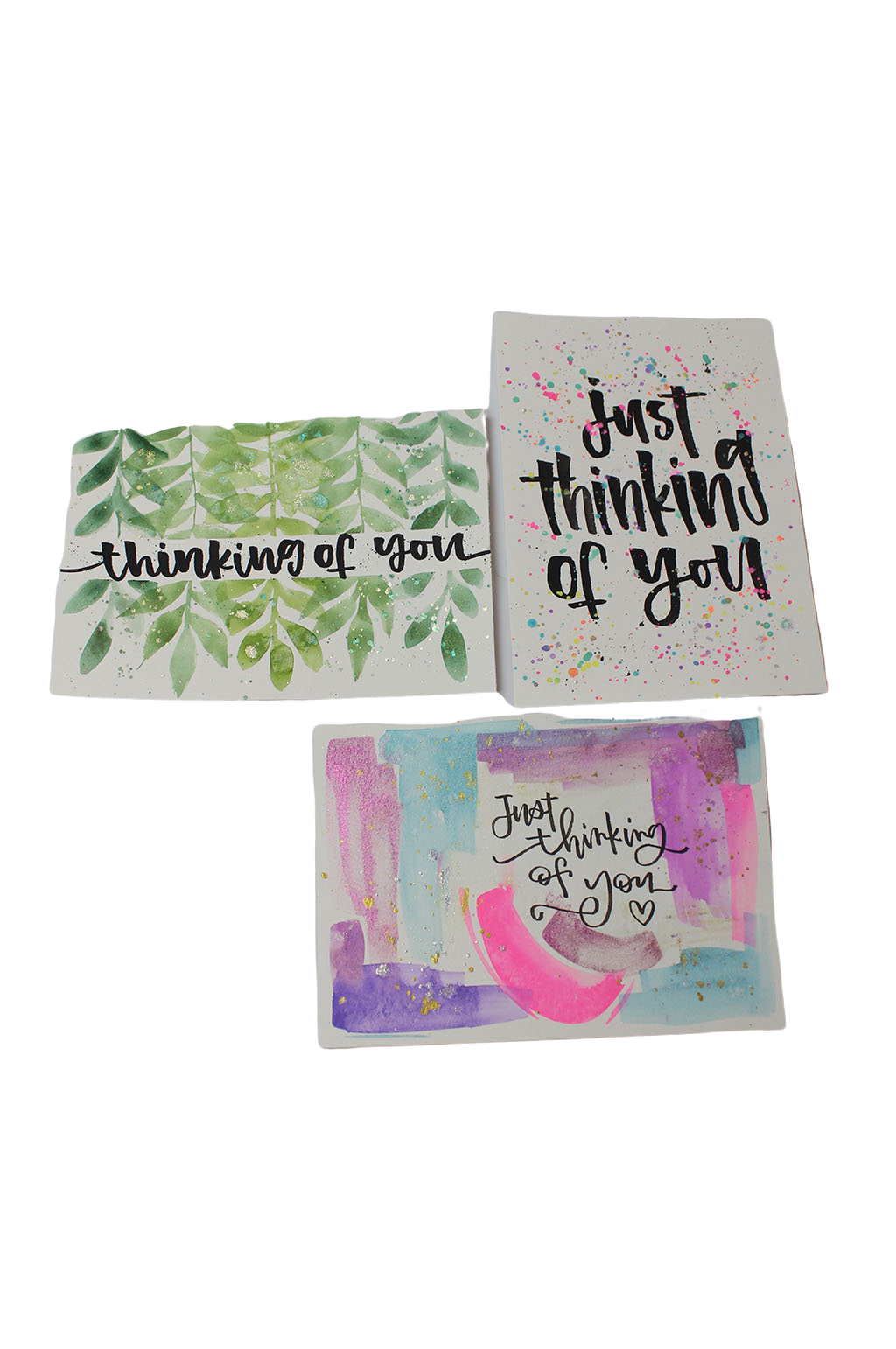 Hand painted Card by Samantha Morgan: Thinking of You - SoSis