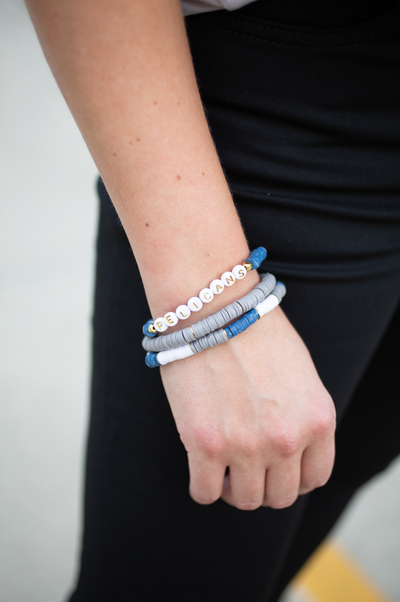 Team Spirit Bracelet Stack (Customizable) by Annie Claire Designs - SoSis